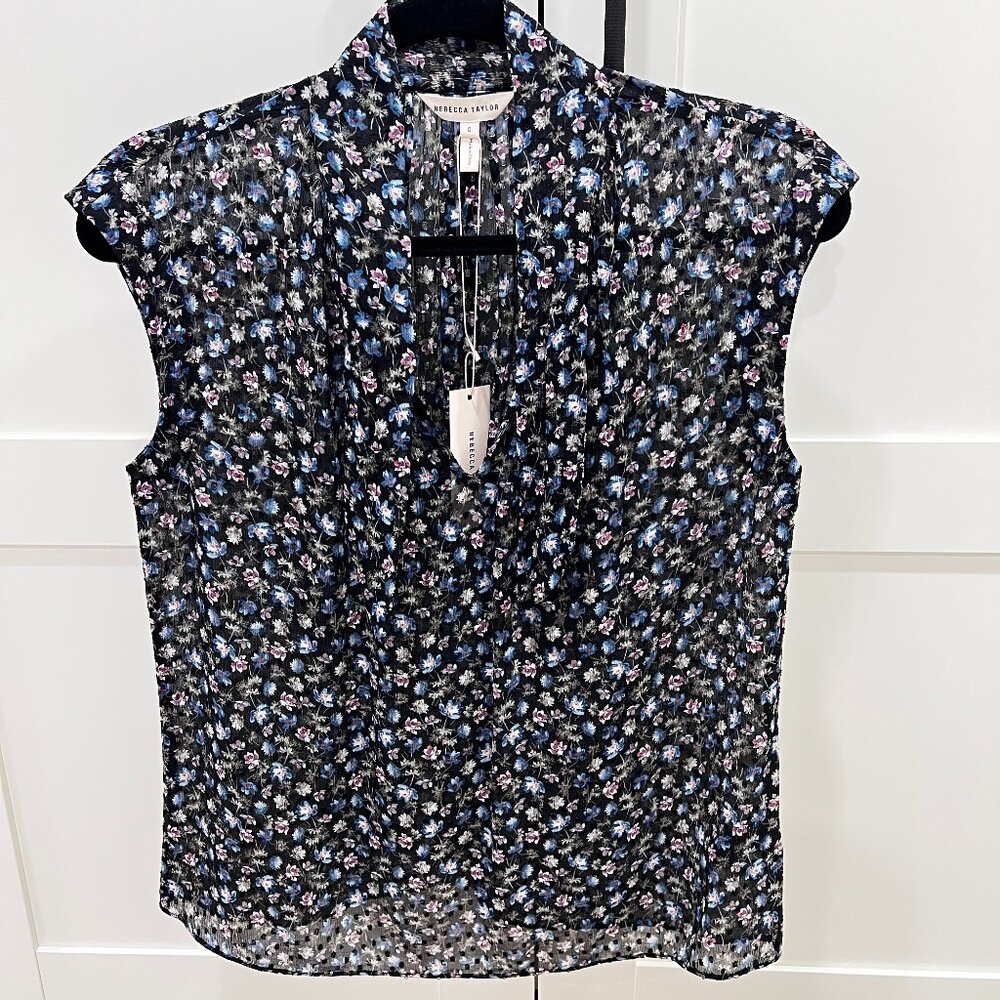 Rebecca Taylor Zelma Floral Top